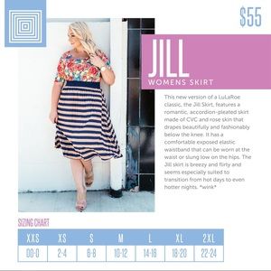 Lularoe Jill Skirt